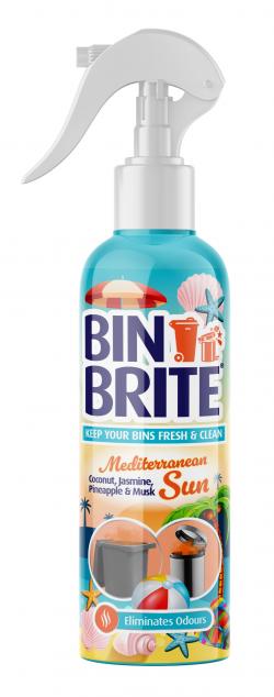 BIN ODOUR NEUTRALISER SPRAY MED SUN 400ml