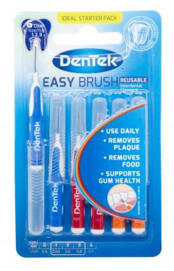 DENTEK EASY BRUSH 6PKS STARTER PACK