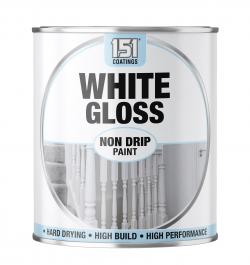 WHITE GLOSS NON-DRIP PAINT 300ML