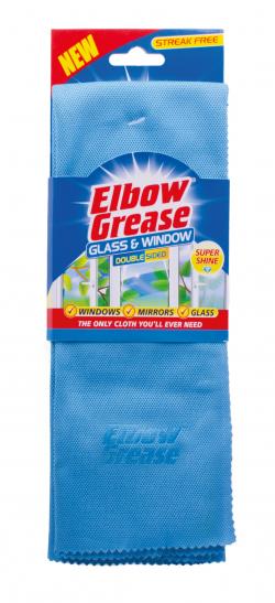 ELBOW GREASE GLASS CLOTHS 1PK