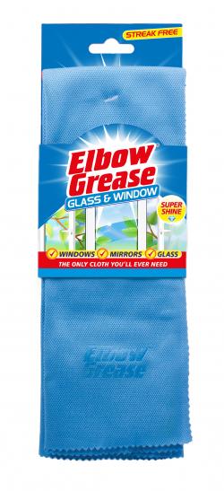 ELBOW GREASE GLASS CLOTH CS 1PK