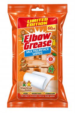 EG MULTI SURFACE BIOD WIPES GINGERBREAD 60pk 