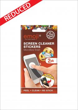 EMOJI 2PK SCREEN CLEANER STICKER