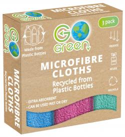 RECYCLED MICROFIBRE CLOTH 3PK