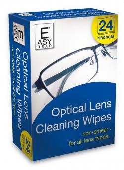 LENS CLEANING WIPES 24pk