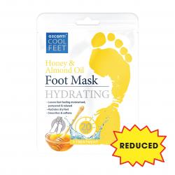 ESCENTI COOL FEET HONEY AND ALMOND FOOT MASK 