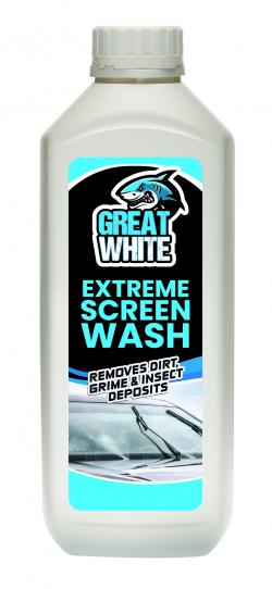 GREAT WHITE CONC SCREEN WASH 1L