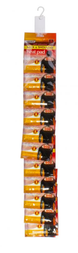 SELF AD NECK & SHOULDER HEAT PAD - POUCH CS 1pk