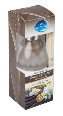 REED DIFFUSER WITH BEADS 50ML - VANILLA BEAN