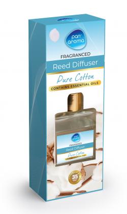 RECTANGLE REED DIFFUSER 70ML - PURE COTTON