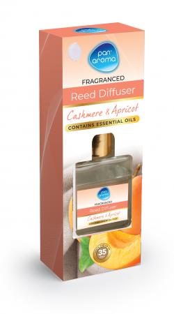 RECTANGLE REED DIFFUSER 70ML - CASHMERE & APRICOT