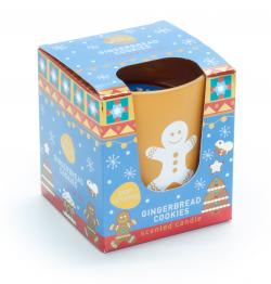 100G GLASS CANDLE - GINGERBREAD COOKIES