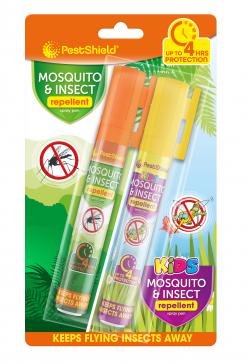 2PK X 10ML MOSQUITO & INSECT REPELLENT SPRAY PENS