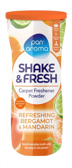 CARPET FRESHENER POWDER 500G - BERGAMOT & MANDARIN