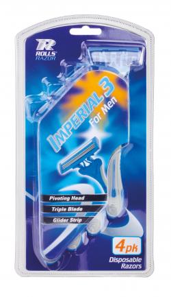 IMPERIAL FOR MEN (S/4 RAZORS)